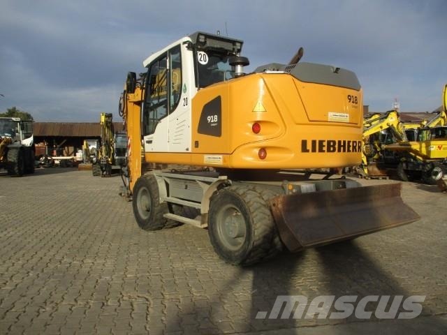 Liebherr A 918 Compact Litronic Bagri na kolesih