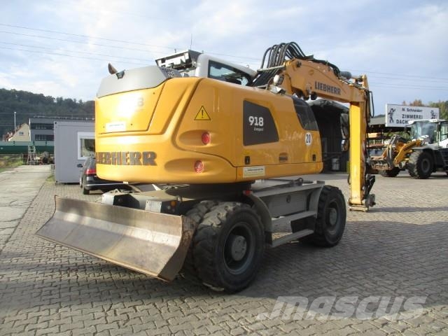 Liebherr A 918 Compact Litronic Bagri na kolesih