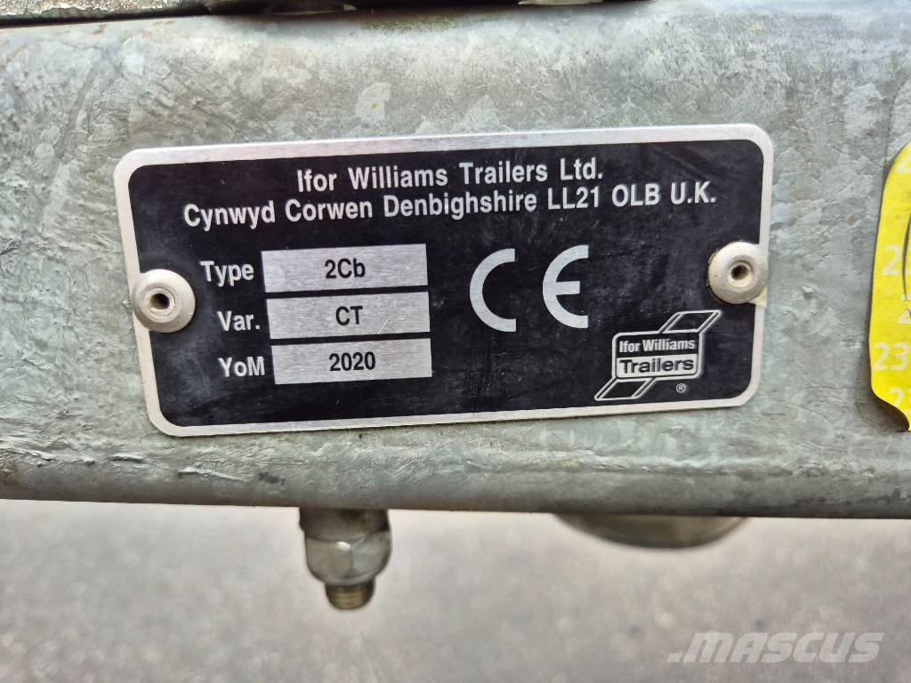 Ifor Williams CT 167 Autotreilerid