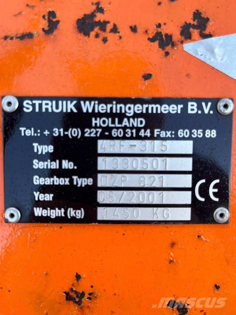 Struik 4RF315 Rijenfrees Okopalniki