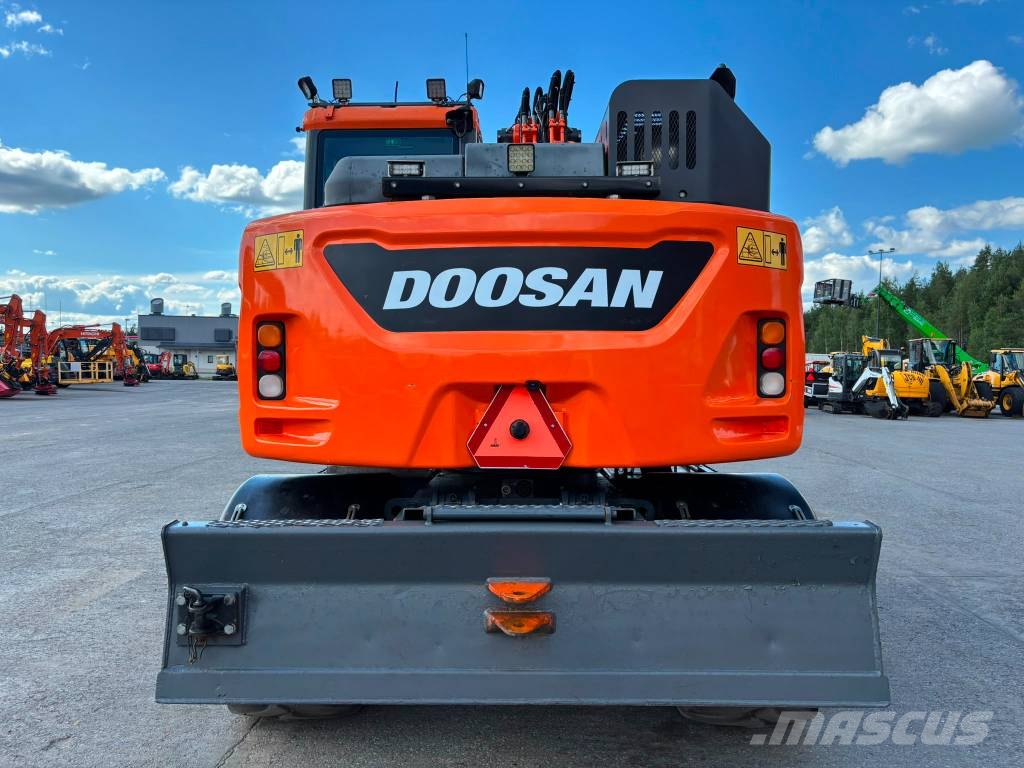Doosan DX 165 W-5 / Myyty, Sold Mobilbagger