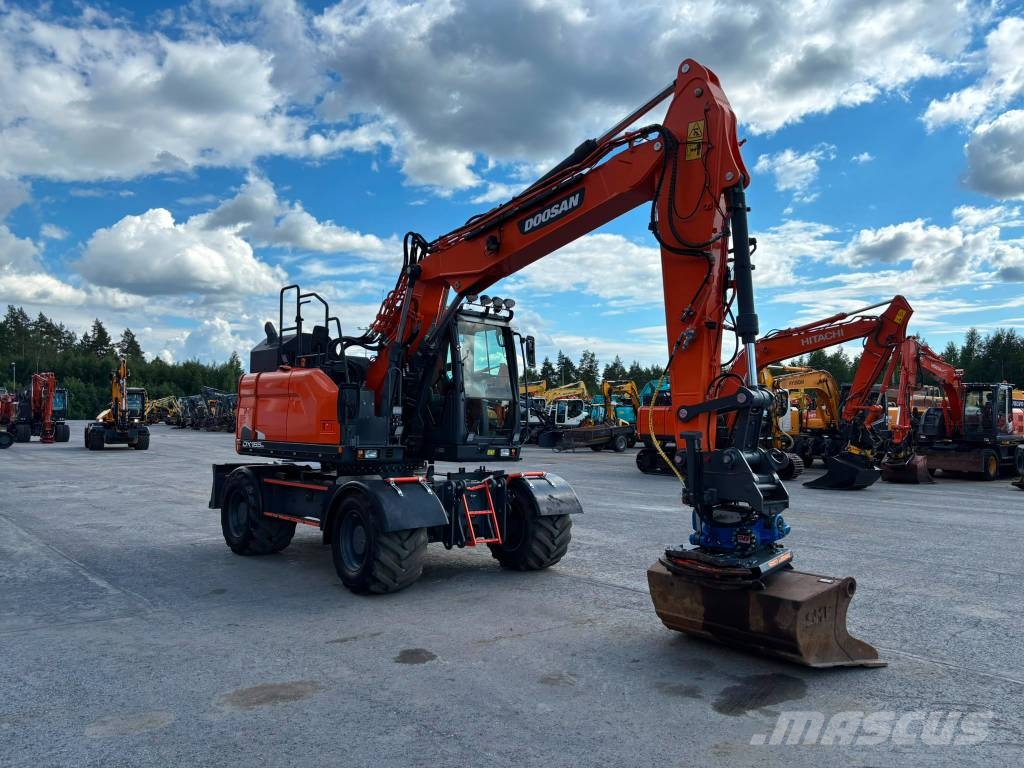 Doosan DX 165 W-5 / Myyty, Sold Mobilbagger