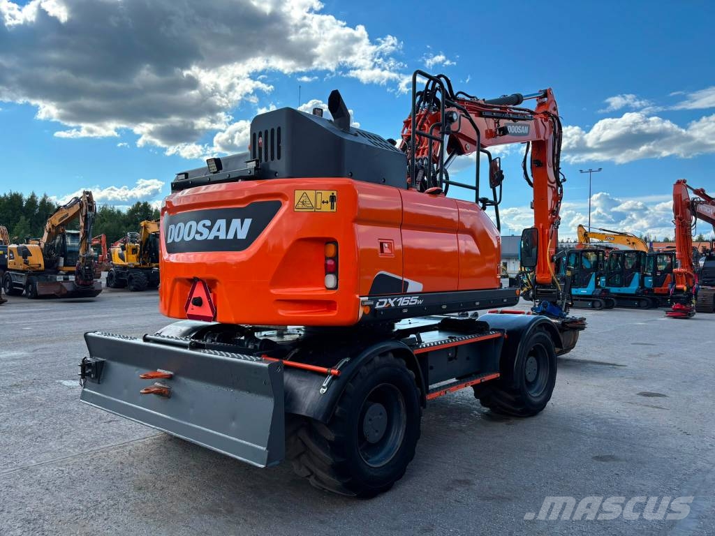 Doosan DX 165 W-5 / Myyty, Sold Mobilbagger