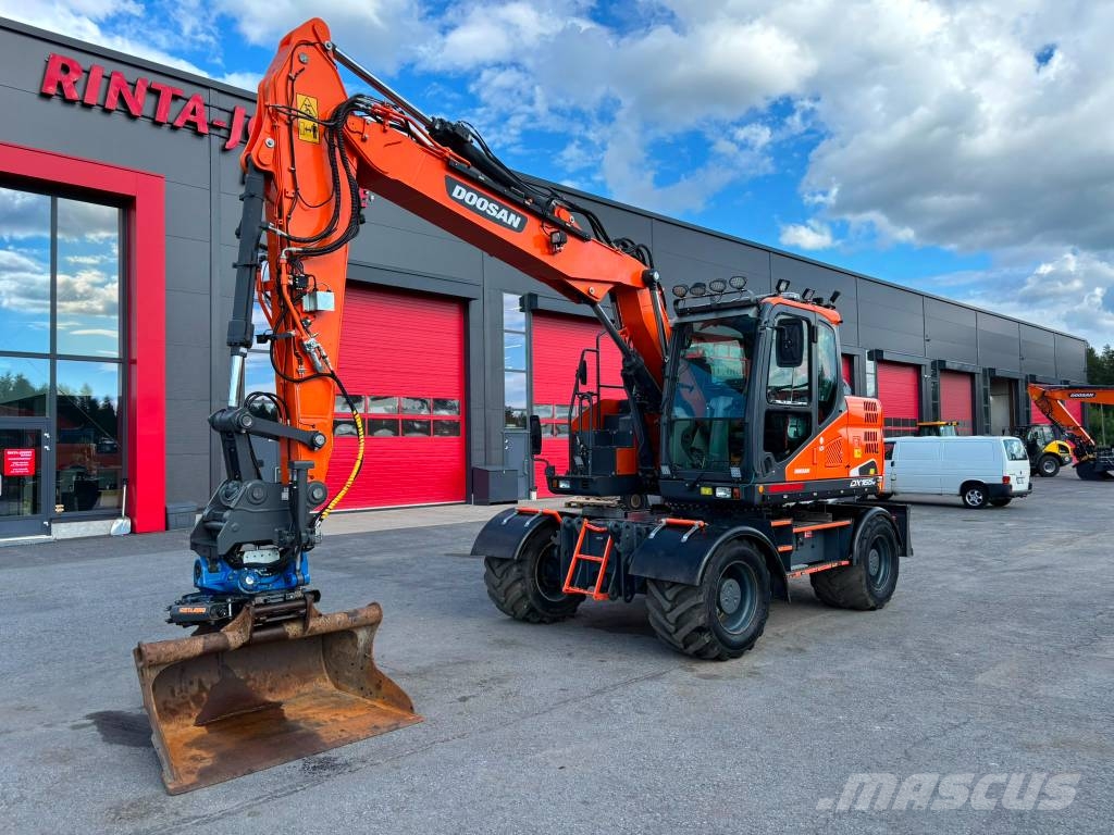 Doosan DX 165 W-5 / Myyty, Sold Mobilbagger