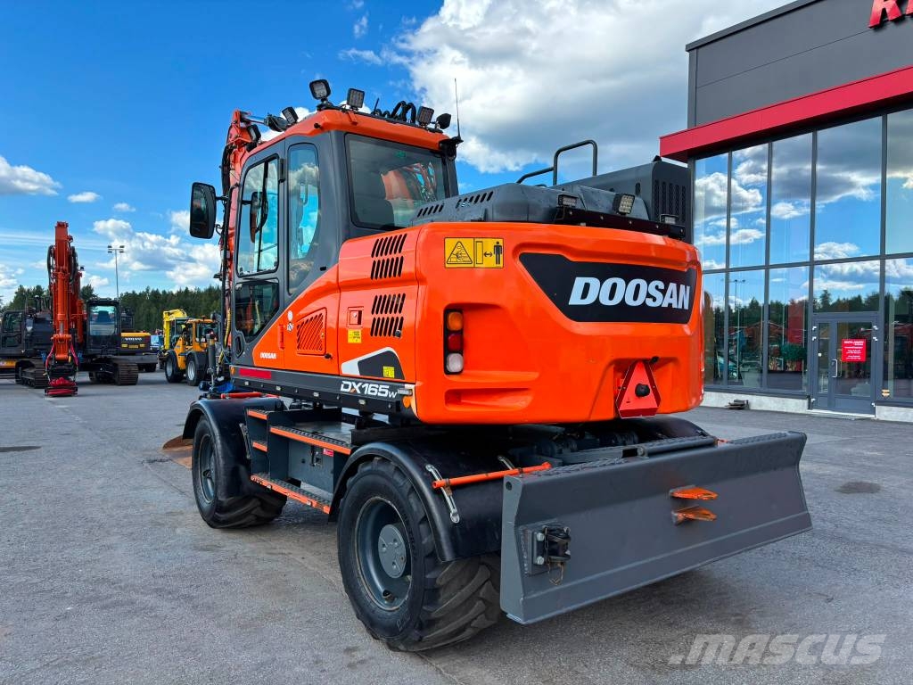 Doosan DX 165 W-5 / Myyty, Sold Mobilbagger