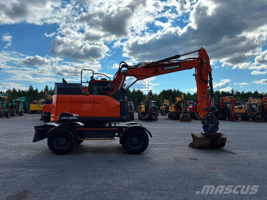Doosan DX 165 W-5 / Myyty, Sold Mobilbagger