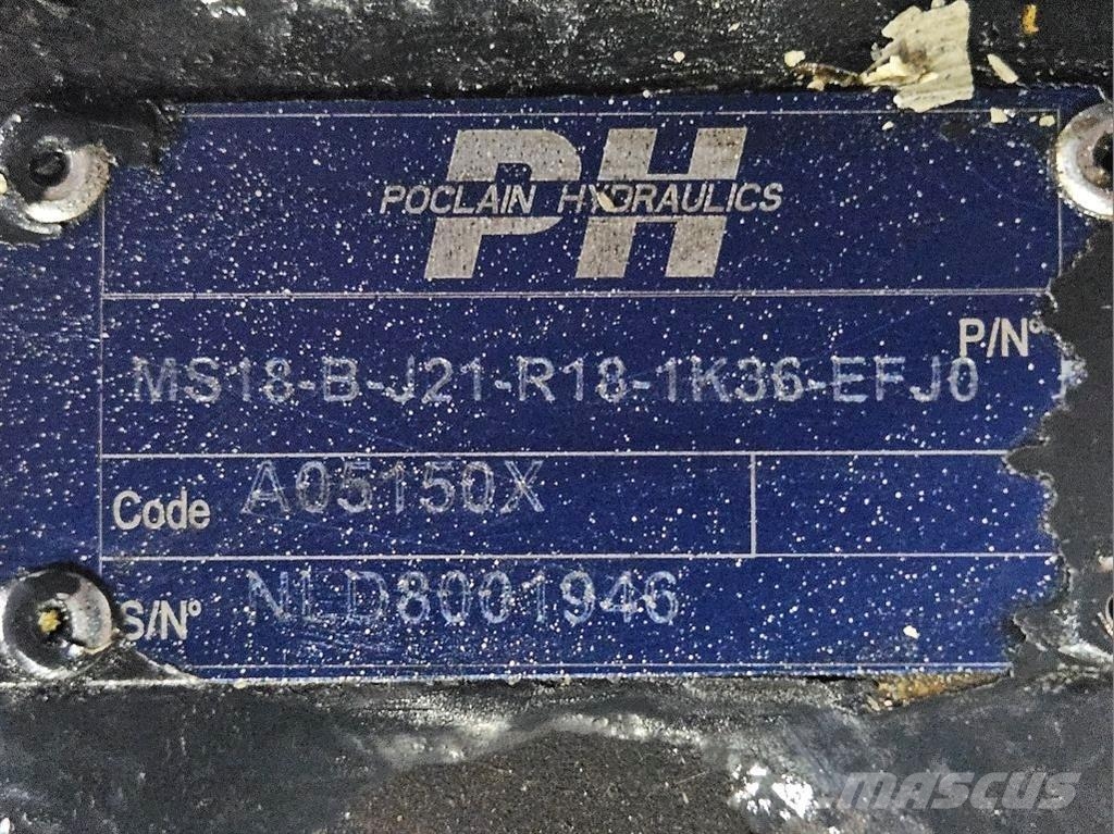 Poclain MS18-B-J21-R18-1K36-EFJ0 - Wheel motor/Radmotor Hydraulics