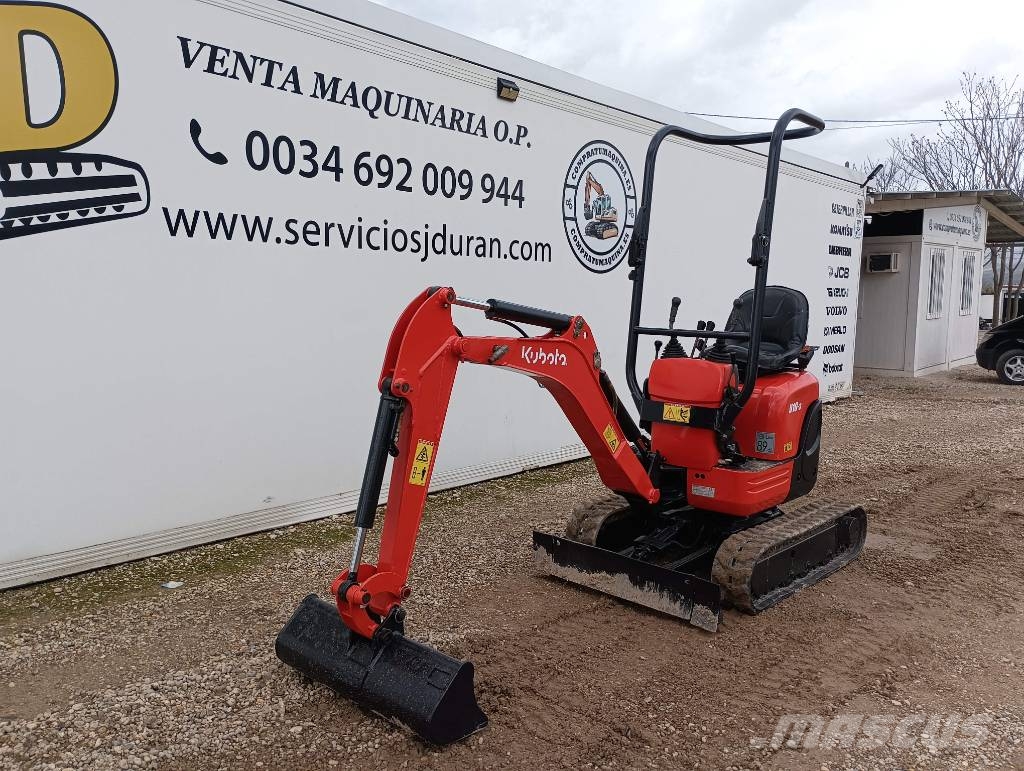 Kubota U 10-3 Mini kotrók < 7t