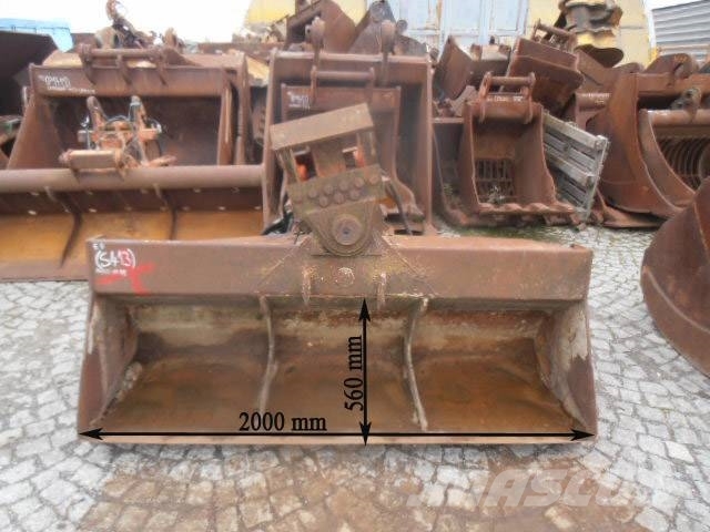 ŁYŻKA SKARPÓWKA HYDRAULICZNA NADO SK 15 Łyżki do koparek