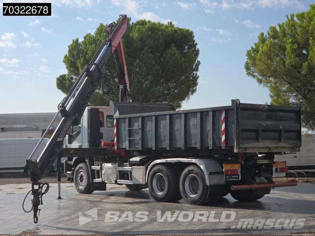 Iveco EuroTrakker 410pk 6X4 Próximamente: Grua Palfinger شاحنات الرافعات الخطافية