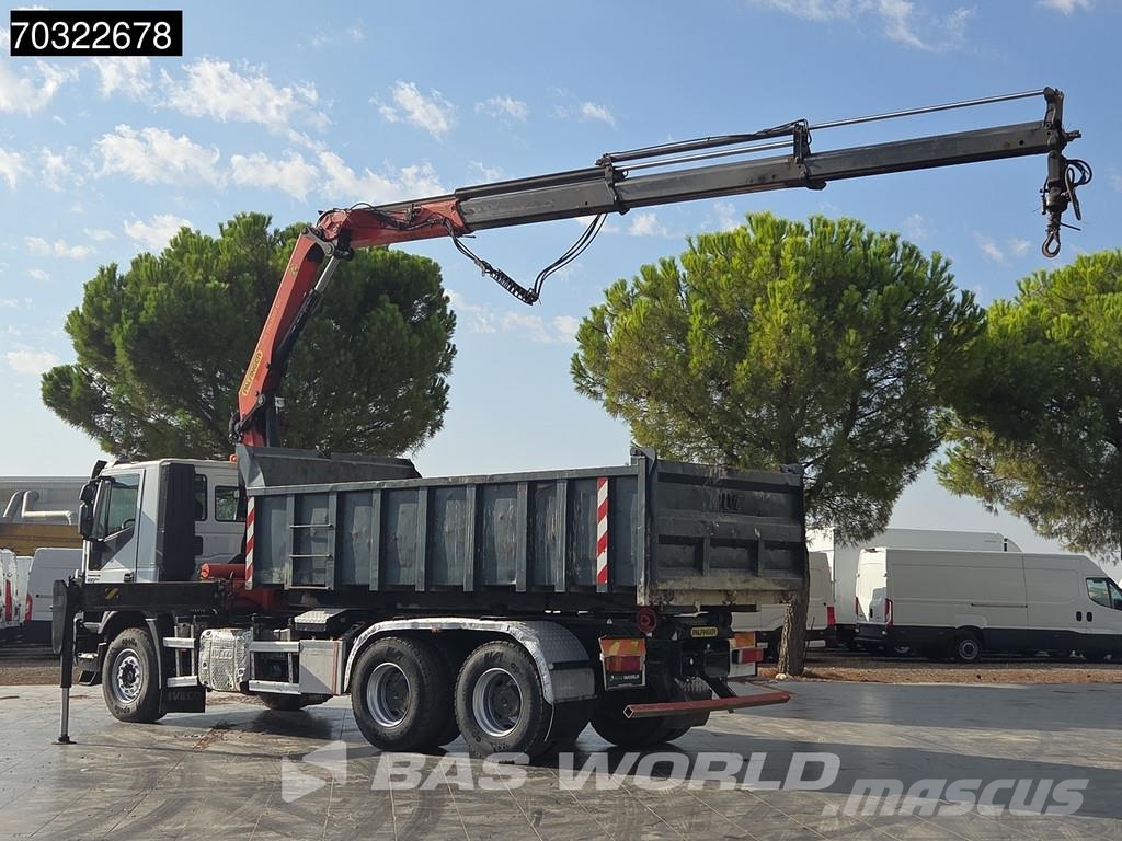 Iveco EuroTrakker 410pk 6X4 Próximamente: Grua Palfinger شاحنات الرافعات الخطافية
