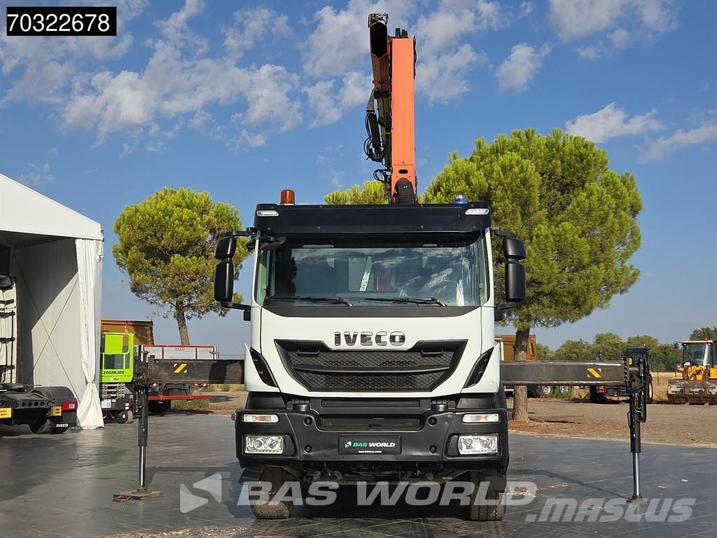 Iveco EuroTrakker 410pk 6X4 Próximamente: Grua Palfinger شاحنات الرافعات الخطافية