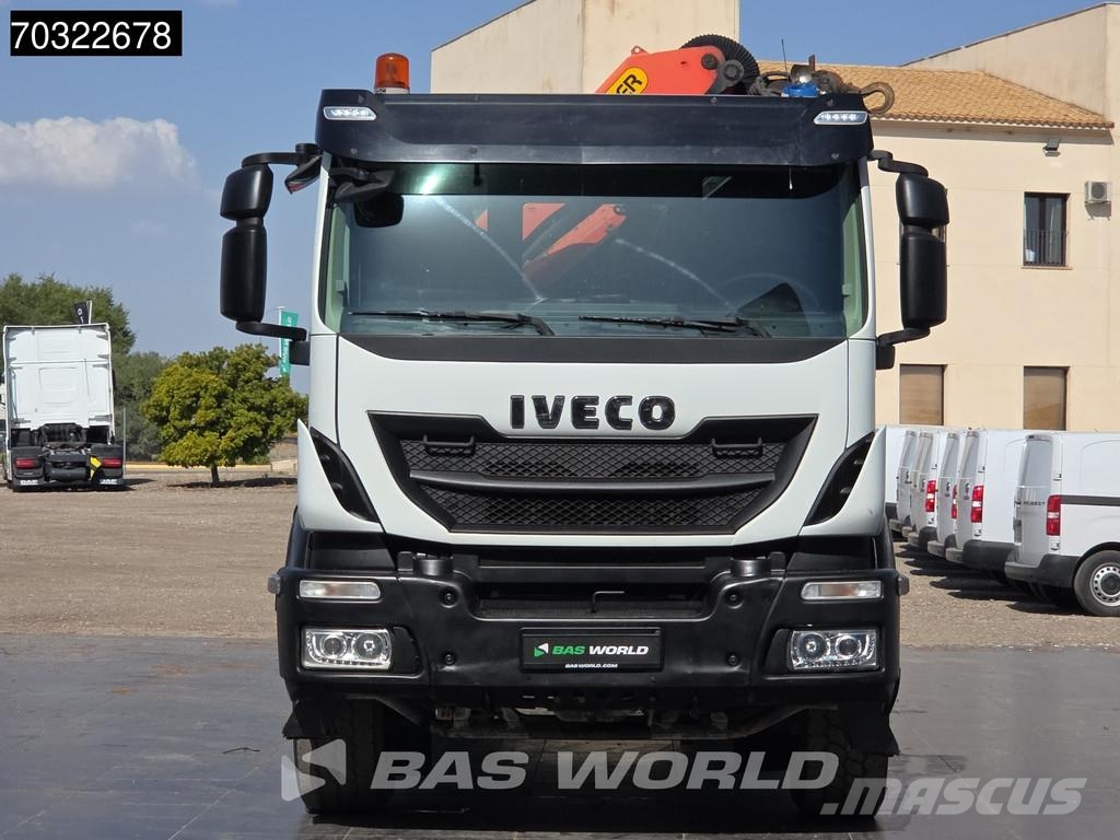 Iveco EuroTrakker 410pk 6X4 Próximamente: Grua Palfinger شاحنات الرافعات الخطافية
