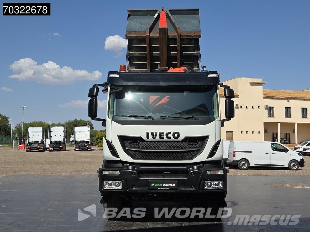 Iveco EuroTrakker 410pk 6X4 Próximamente: Grua Palfinger شاحنات الرافعات الخطافية