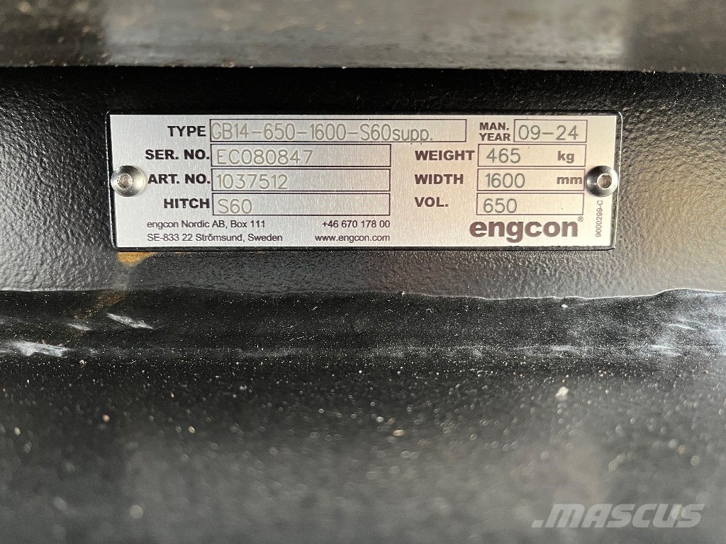 Engcon GB14 S60 Ny! Cucharones