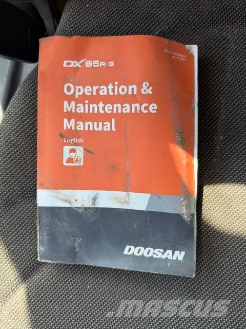 Doosan DX 85 R-3 Midigraafmachines 7t - 12t