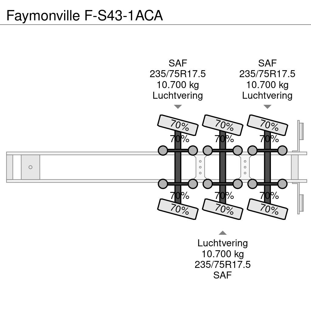 Faymonville F-S43-1ACA Low loader-semi-trailers