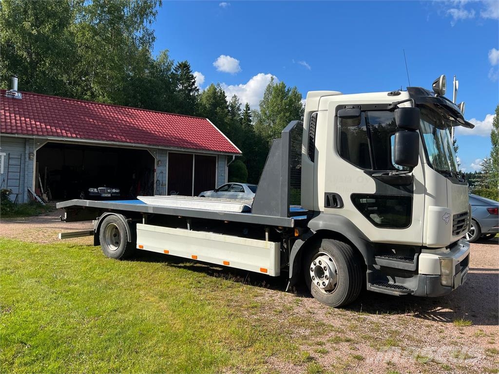 Volvo FL 4x2 Konelava Beavertail Flatbed / winch trucks