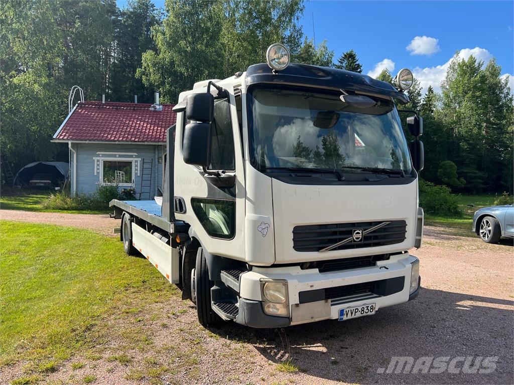 Volvo FL 4x2 Konelava Beavertail Flatbed / winch trucks