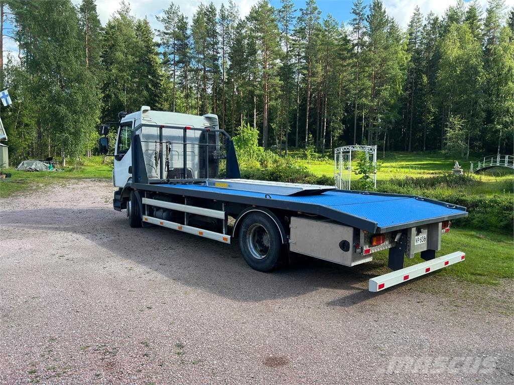 Volvo FL 4x2 Konelava Beavertail Flatbed / winch trucks