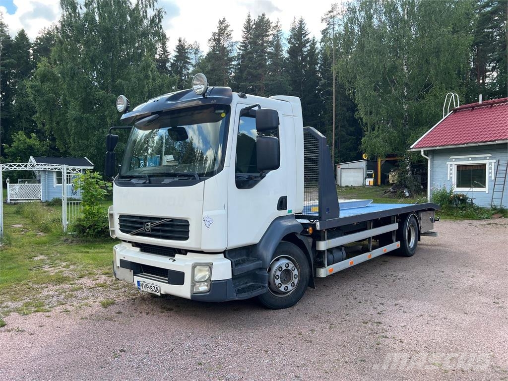 Volvo FL 4x2 Konelava Beavertail Flatbed / winch trucks