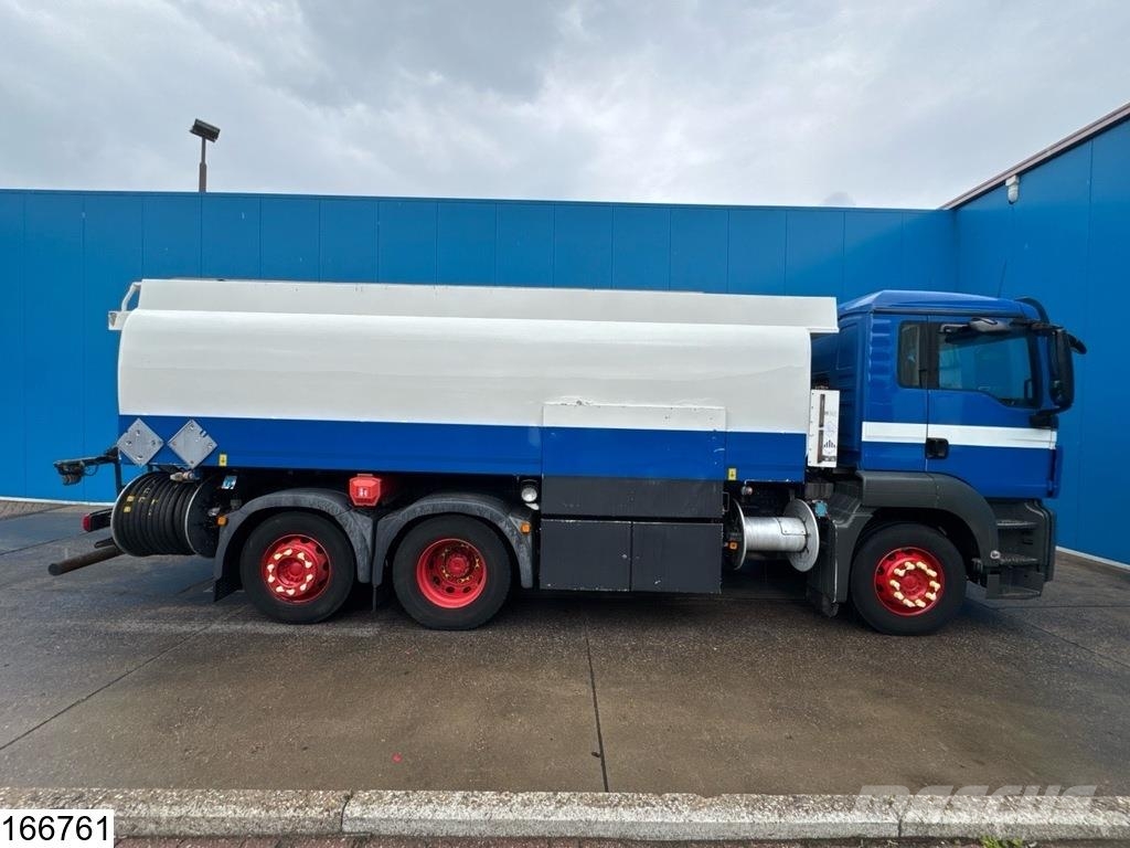 MAN TGS 26 320 6x2, EURO 5, 20120 Liter, 3 Comp, PTO, Цистерна