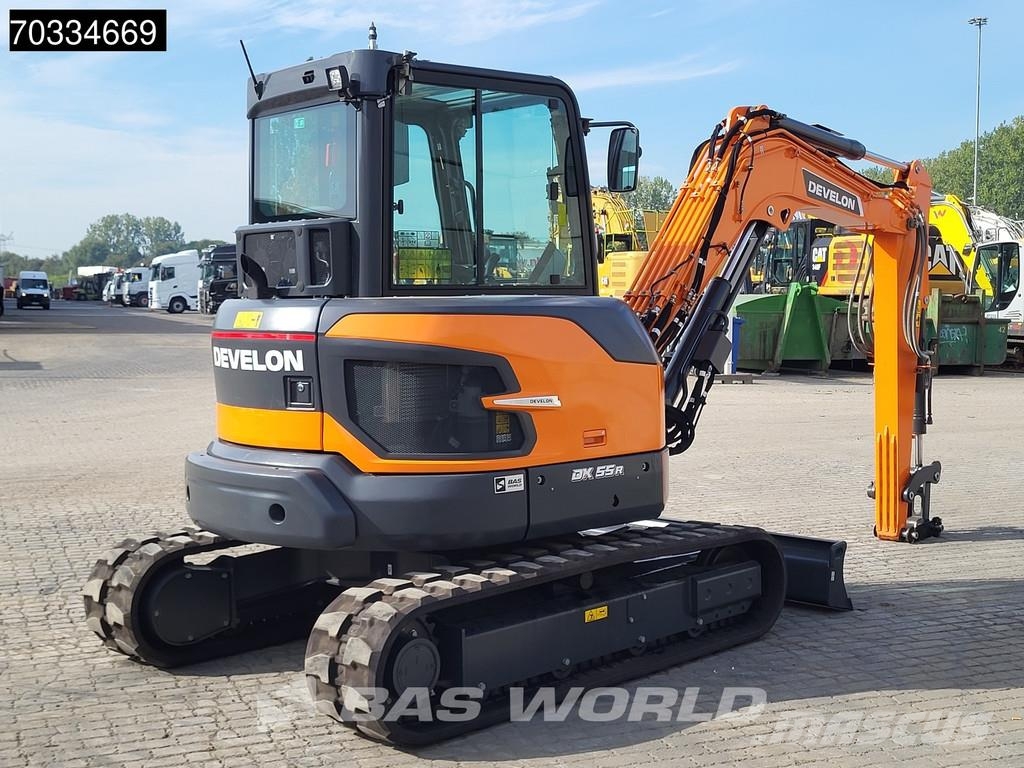 Develon DX55 R-7 A/C Mini bagri <7t