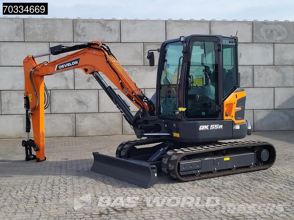 Develon DX55 R-7 A/C Mini bagri <7t