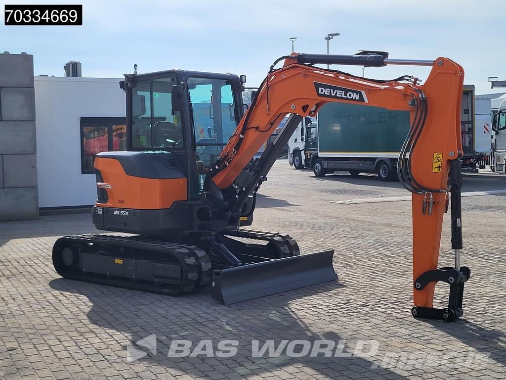 Develon DX55 R-7 A/C Mini bagri <7t