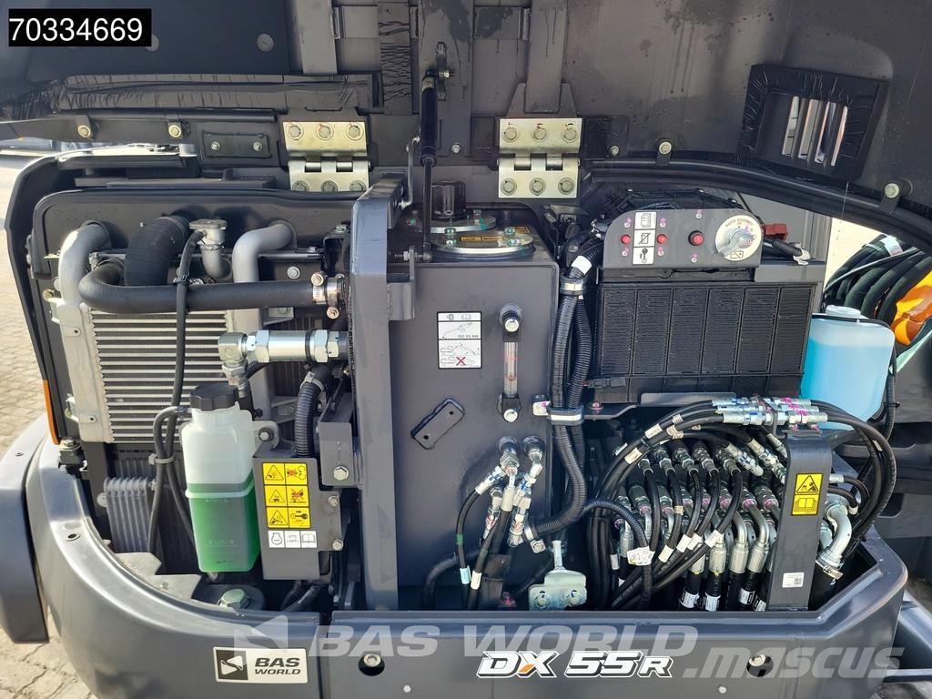 Develon DX55 R-7 A/C Mini bagri <7t