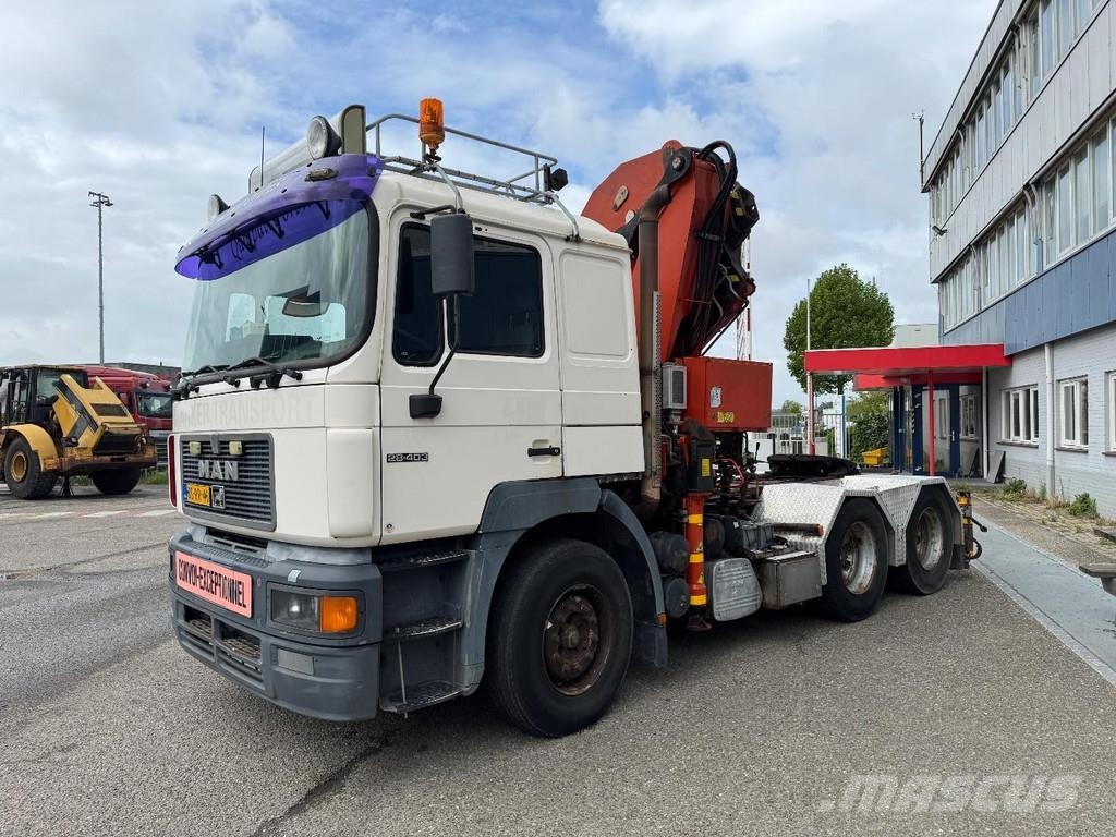 MAN 28.403 6X4 EURO 2 - FASSI F520XP + REMOTE CONTROL Cavalos mecânicos