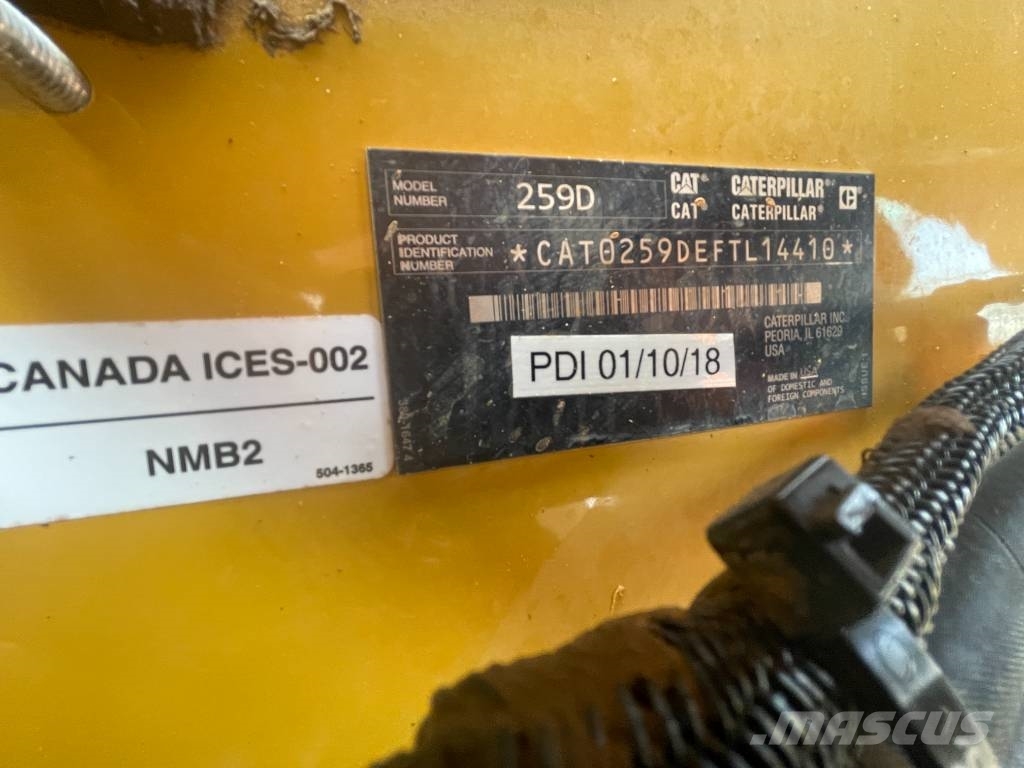 CAT 259 D لوادر انزلاقية التوجيه