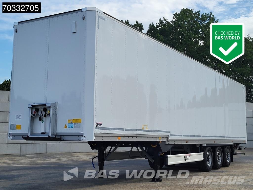 Talson F1227 3 axles NEW Mega Lift Axle Semirremolques de carrocería de cajas