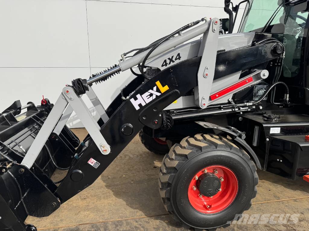 HexL 420x 4WD - Telescopic boom - 4/1 Bucket + Forks Baggerlader