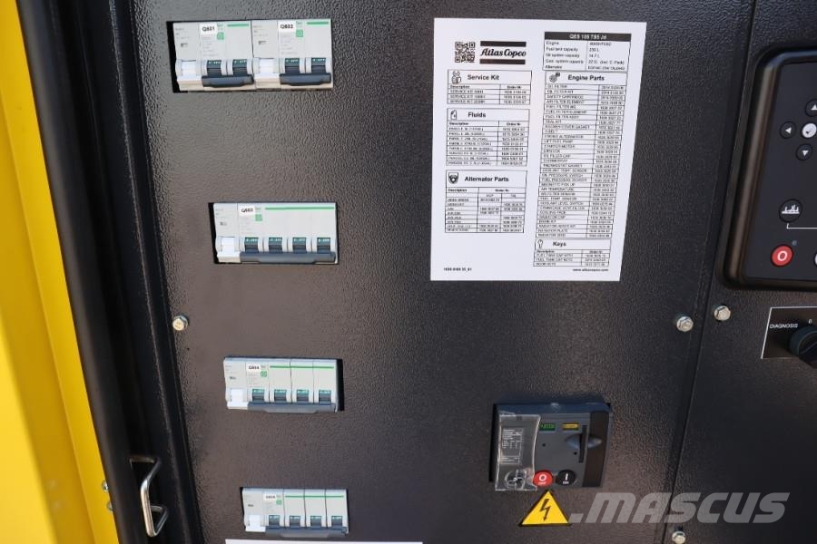 Atlas Copco QES 105 JD ST3 Valid inspection, Diesel, 105 kVA Дизельні генератори