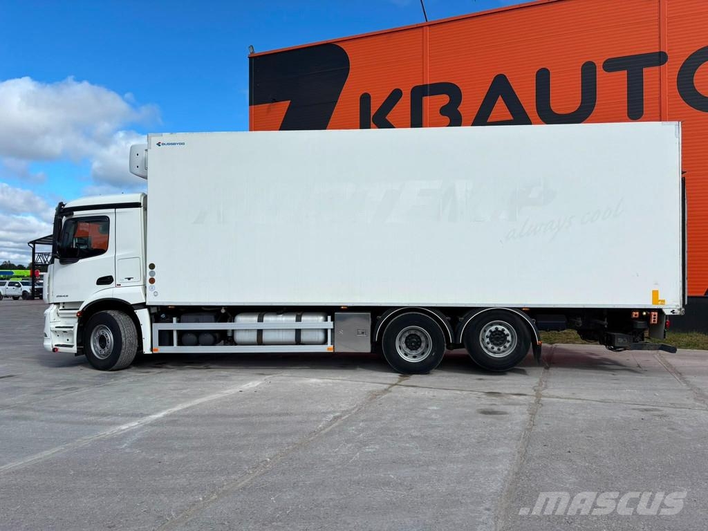 Mercedes-Benz Antos 2543 6x2*4 SUPRA 1250 Mt / BOX L=8554 mm شاحنات بدرجة حرارة قابلة للضبط