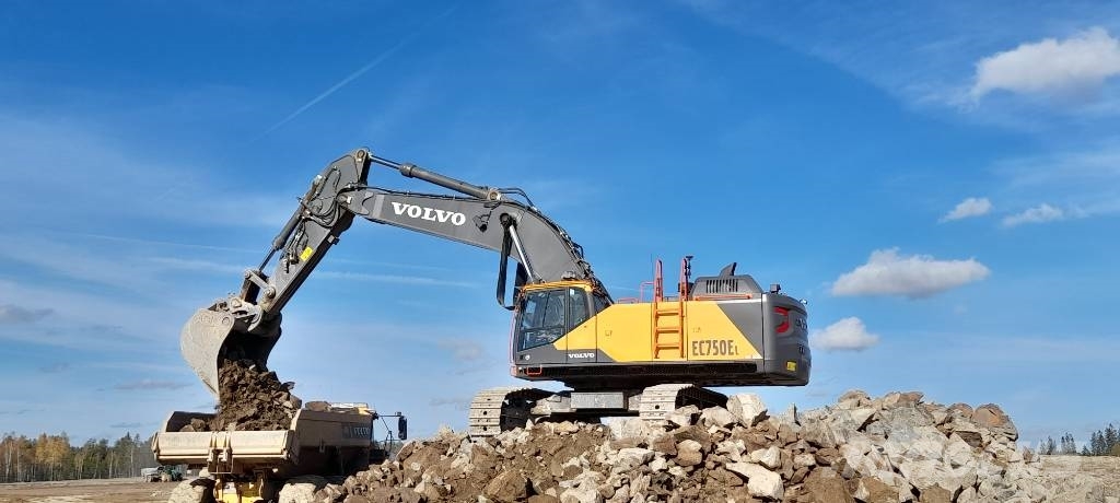 Volvo EC750EL Гусеничные экскаваторы