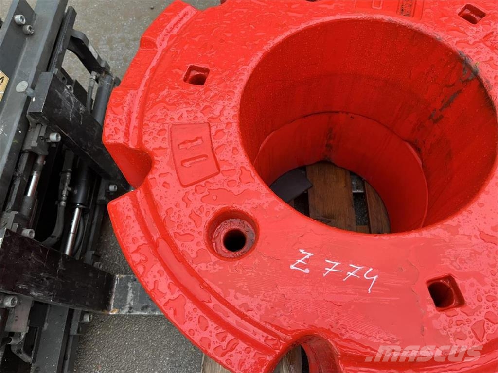 Fendt Radgewicht 2x 1000kg M931800040013 기타 트랙터 부속품