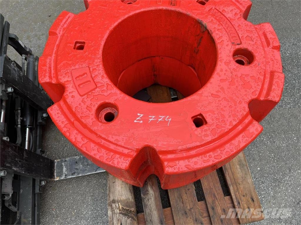 Fendt Radgewicht 2x 1000kg M931800040013 기타 트랙터 부속품