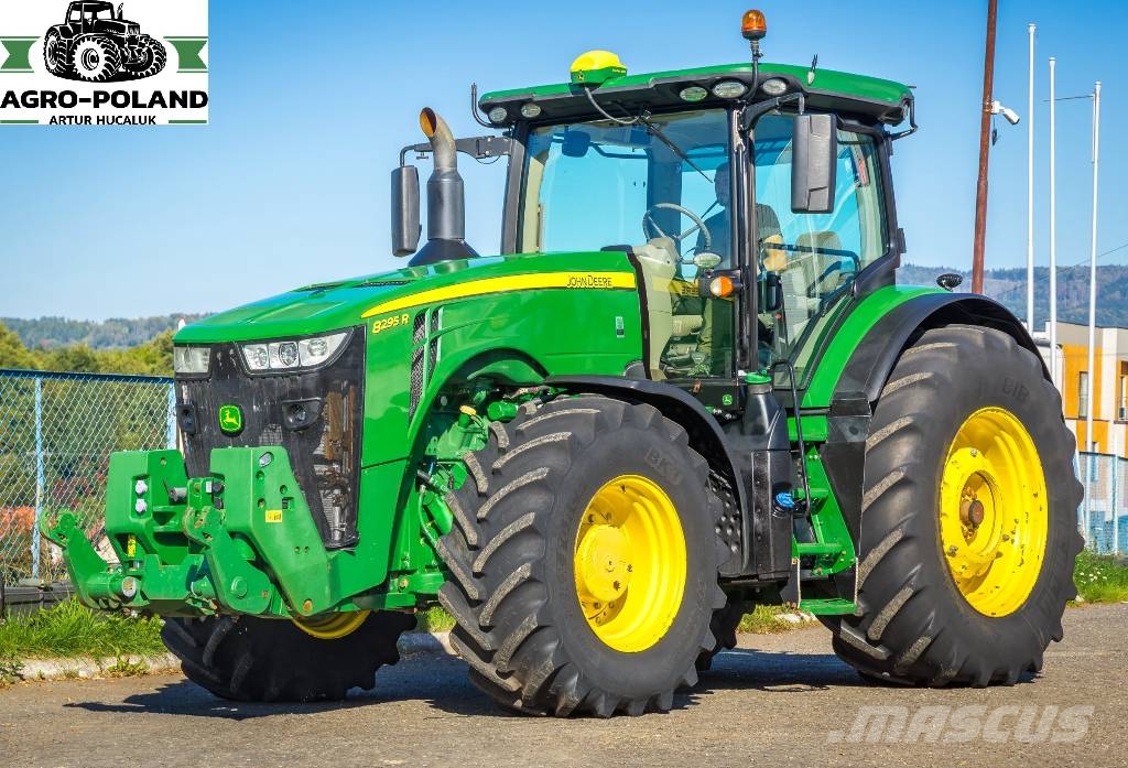 John Deere 8295 R - 2018 ROK - E23 - 6696 H - GPS - AUTOPILOT Ciągniki rolnicze