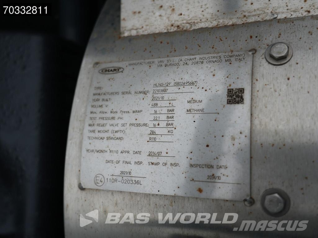 Iveco S-Way 460 4X2 Metallica Edition! LNG Full-Air 2xTa Vilcēji