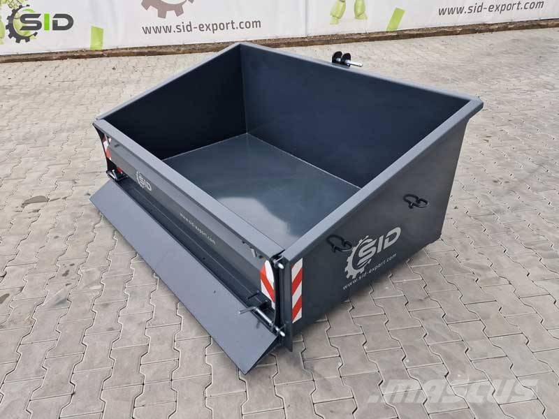 SID Hydraulic transport box / Kippmulde hydr. kippbar Övriga traktortillbehör