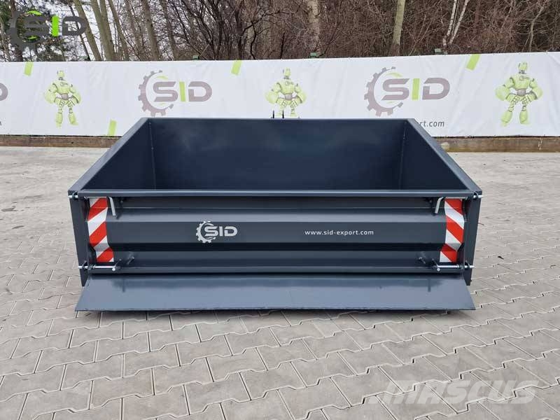 SID Hydraulic transport box / Kippmulde hydr. kippbar Övriga traktortillbehör