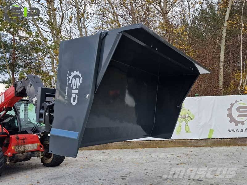 SID Hydraulic transport box / Kippmulde hydr. kippbar Övriga traktortillbehör