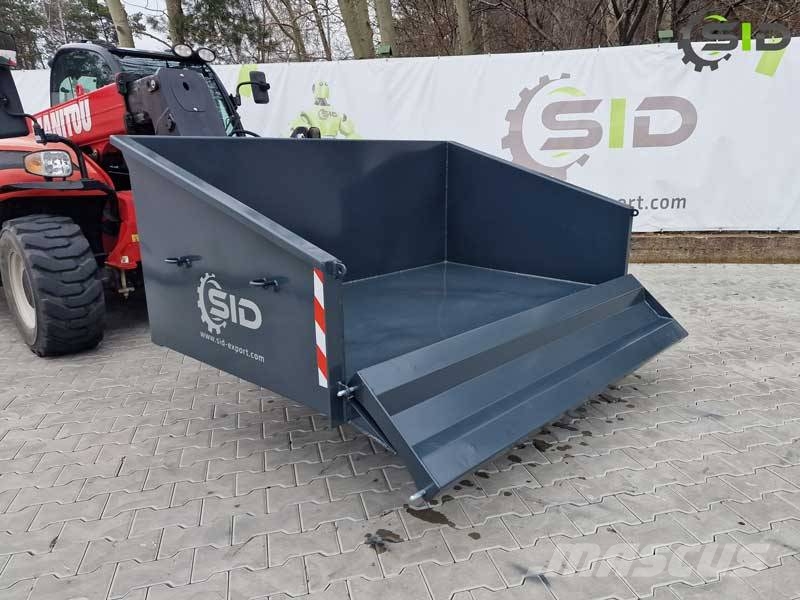 SID Hydraulic transport box / Kippmulde hydr. kippbar Övriga traktortillbehör