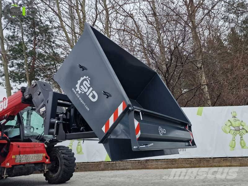 SID Hydraulic transport box / Kippmulde hydr. kippbar Övriga traktortillbehör