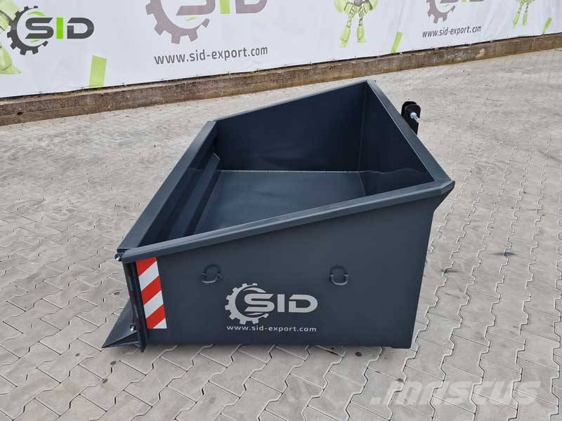 SID Hydraulic transport box / Kippmulde hydr. kippbar Övriga traktortillbehör