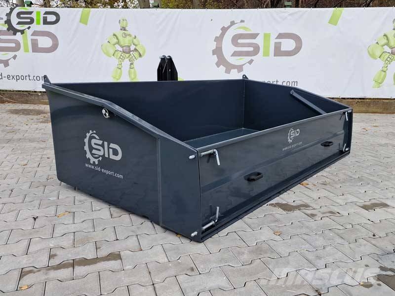 SID Hydraulic transport box / Kippmulde hydr. kippbar Övriga traktortillbehör