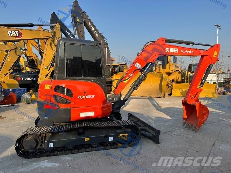 Kubota KX163 Minigraafmachines < 7t