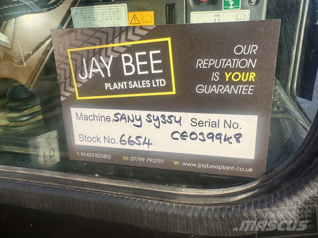 Sany SY 35 U Minigraafmachines < 7t